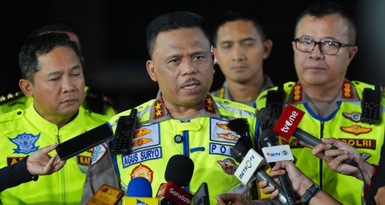 Kakorlantas mengingatkan potensi kemacetan akibat lonjakan mobilitas masyarakat pasca-Lebaran di berbagai daerah.