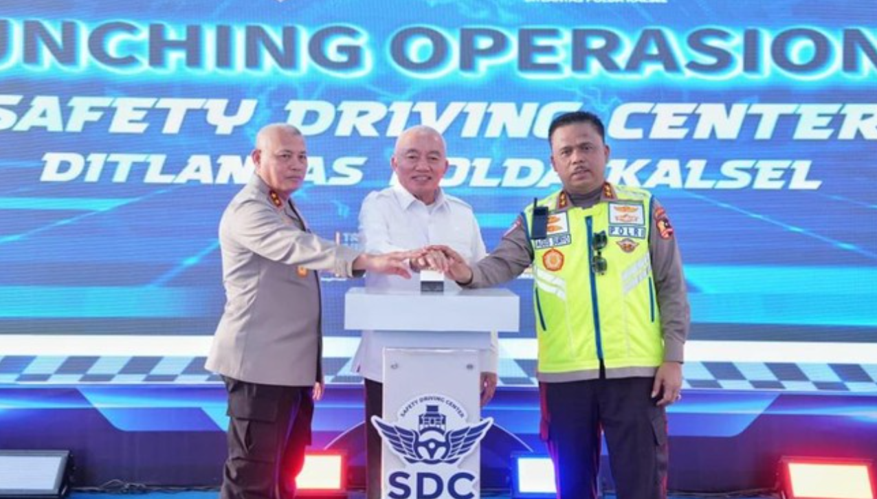 operasional Safety Driving Center Ditlantas Polda Kalimantan Selatan